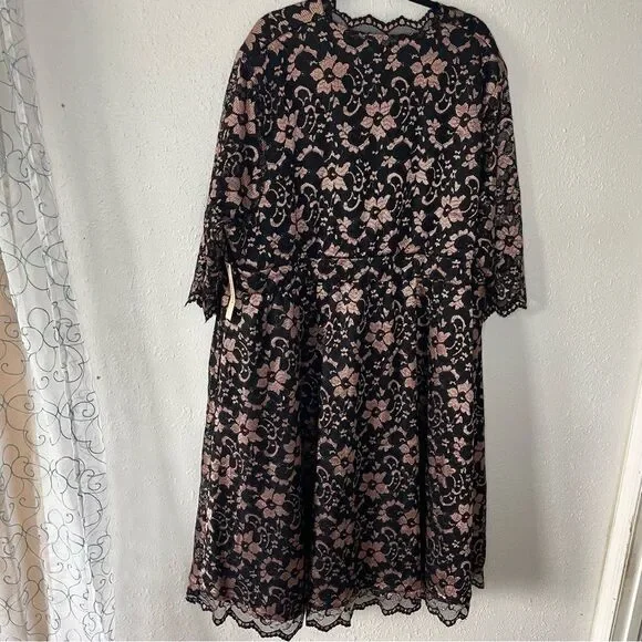 Kiyonna Mon Cherie Lace Dress - Picture 3 of 8